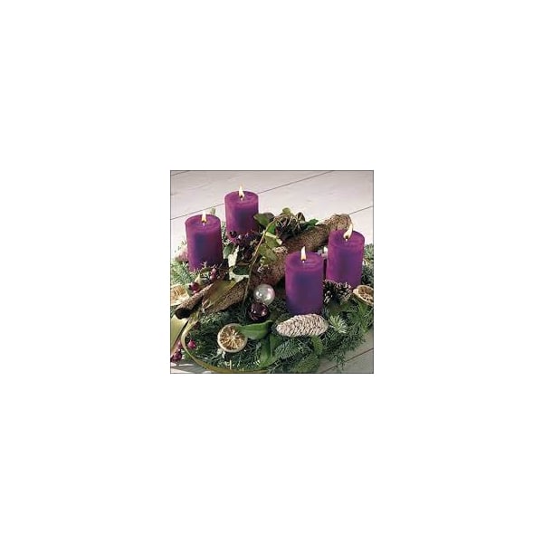 German Decoupage Napkins (5 pcs) - Advent Wreath (Christmas)