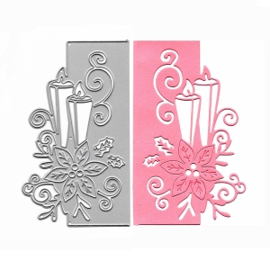 Steel Border Dies - Flourishes with Lamp