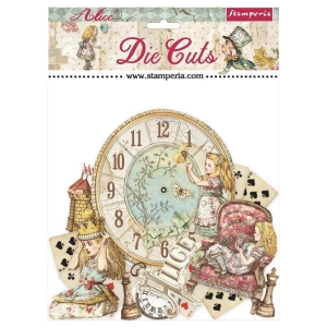 Stamperia Die-Cuts - Alice Through Looking Glass