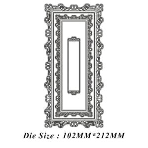Steel Cutting Dies - Ornate Slimline (Set of 5 dies)