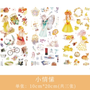 Journal Ephemera Stickers - Pretty Girls