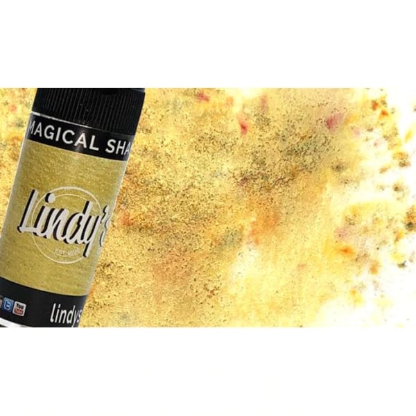 Lindy's Stamp Gang Magical Shaker - Glittering Gold