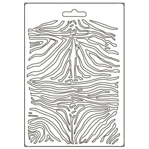 Stamperia Soft Maxi Mould A5 - Zebra