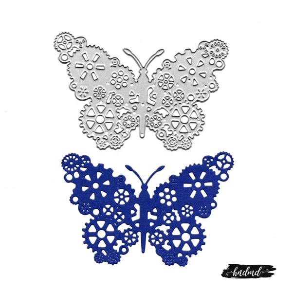 Steel Dies - Large Gear Butterfly