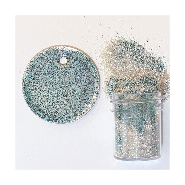 Lindy's Stamp Gang 2-Tone Embossing Powder .5oz - Carefree Verdigris