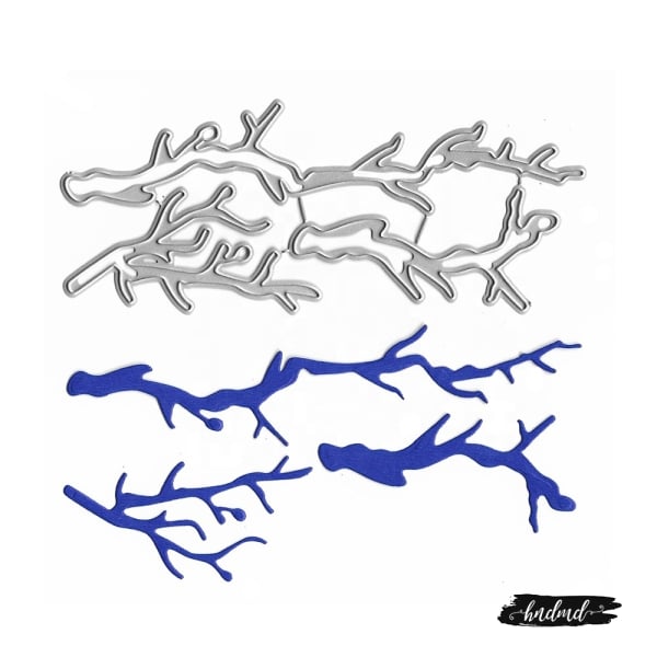 Steel Cutting Dies - Branches (Set of 3 dies)