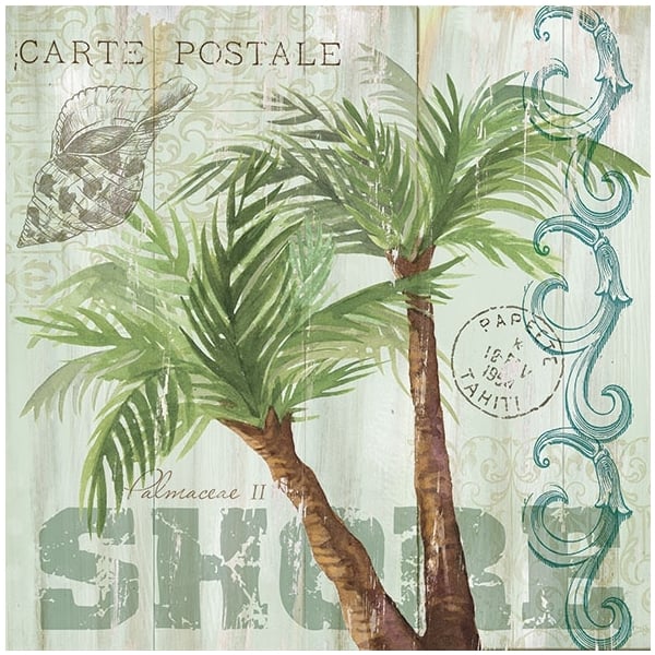 German Decoupage Napkins (5 pcs) - Palm Tree