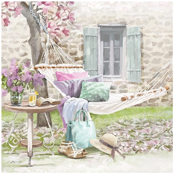 German Decoupage Napkins (5 pcs) - Relaxing