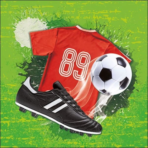 German Decoupage Napkins (5 pcs) - Soccer