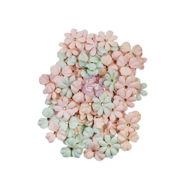 Prima Marketing Mulberry Paper Flowers - Butterfly Dance/Miel