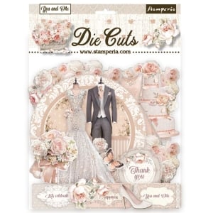 Stamperia Die-Cuts - You and Me