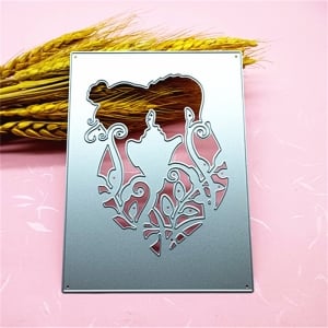 Steel Background Dies - Couple Grid