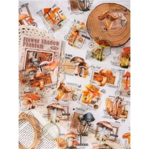 Clear PET Stickers (20 pcs) – Flower Shadow Phantom (CJHY)