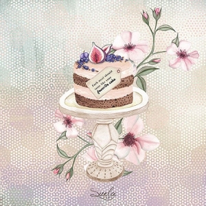 German Decoupage Napkins (5 pcs) - Sari (Cake)