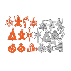 Steel Dies - Christmas Ornaments (Set of 10 dies)