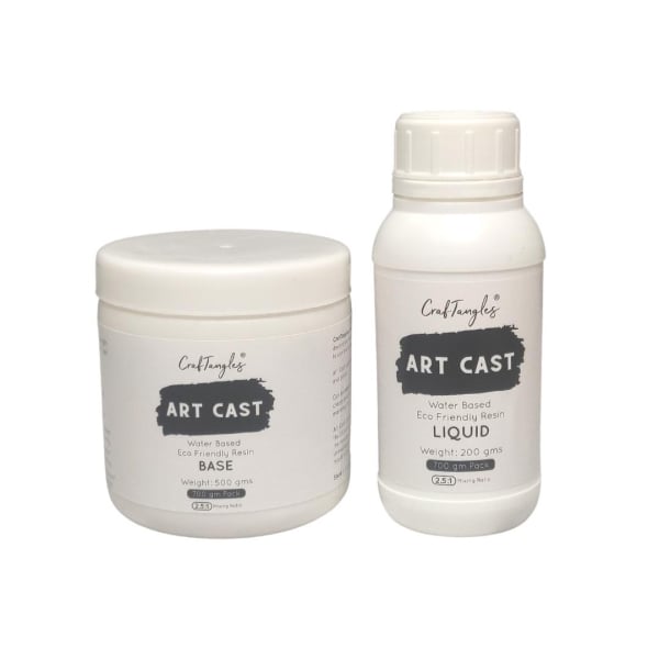 CrafTangles Art Cast (Jesmonite Alternative/ Eco Friendly Resin Alternative) (700 gm pack)