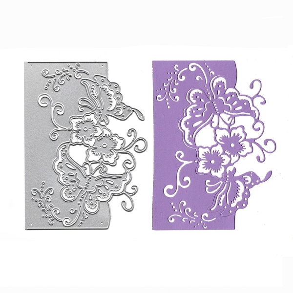 Steel Border Dies - Butterflies Edge