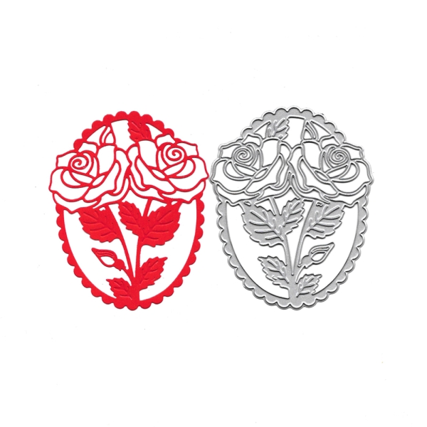 Steel Dies - Floral Frame (XY837)