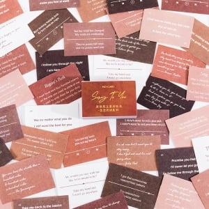 Journal Ephemera Quotes Pack (100 pcs) - Song to You