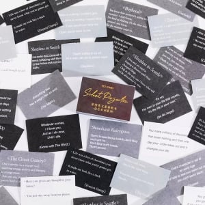 Journal Ephemera Quotes Pack (100 pcs) - Silent Projection