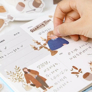 40pcs_people_journal_Sticker_epehemera_T1454G_1