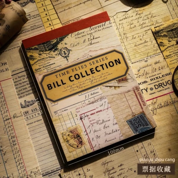 Journalling Pattern Papers (60 sheets) - Bill Collection