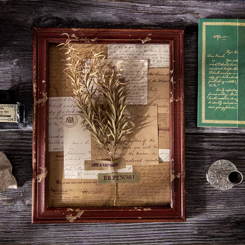 Vintage Journalling Pattern Papers (60 sheets) - Da Vinci Manuscript 60pcs journalling vintage papers HGD DSSG001 2 60pcs_journalling_vintage_papers_HGD-DSSG001_2