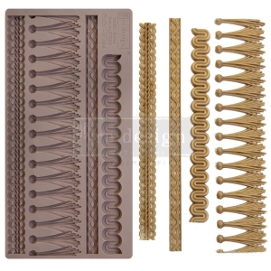 Prima Marketing Re-Design Mould 5" X 10" - Tassel Fringe