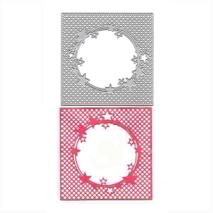 Steel Background Dies - Starry Grid
