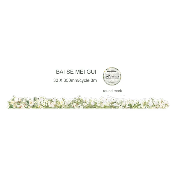 Flower Washi Tape (HGD-YLFH005)