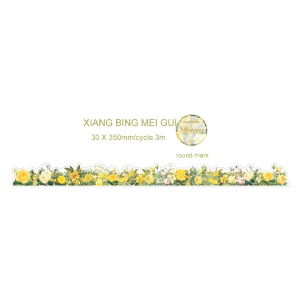 Flower Washi Tape (HGD-YLFH006)