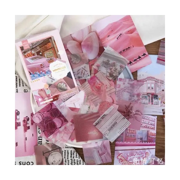 Journalling Ephemera Sticker Pack (55 pcs) - Memorable