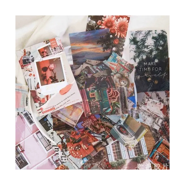 Journalling Ephemera Sticker Pack (55 pcs) - Storage Film