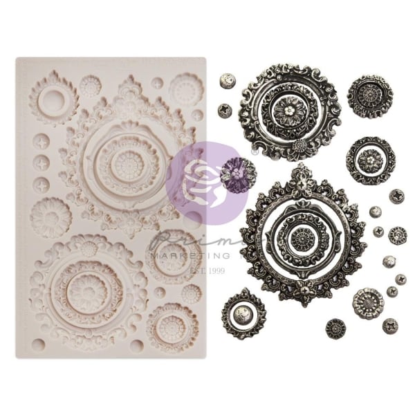 Prima Marketing Finnabair Decor Moulds 5"X8"X8mm - Mirror Frames