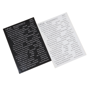 CrafTangles Precut Journal Stickers - Hindi Sentiments 2