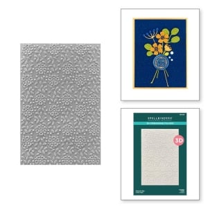 Spellbinders 3D Embossing Folder 5.5"X8.5" - Floral and Vine