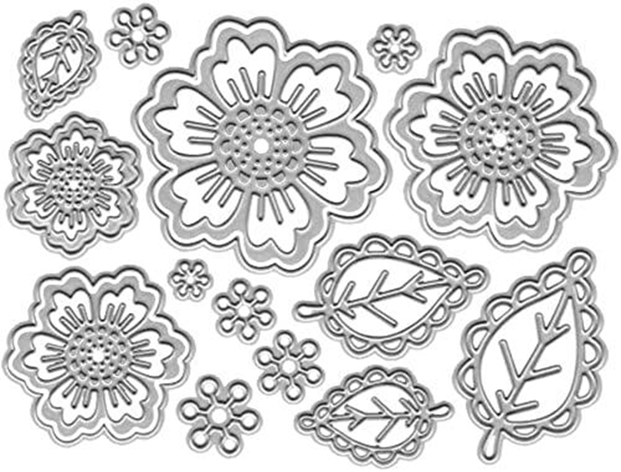 Steel Dies - Flowers (Set of 14 dies)