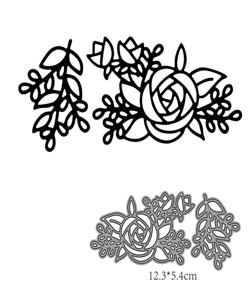 Steel Dies - Flowers (Set of 2 dies)