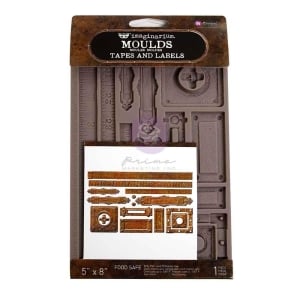 Prima Re-Design Decor Mould - Tapes And Labels