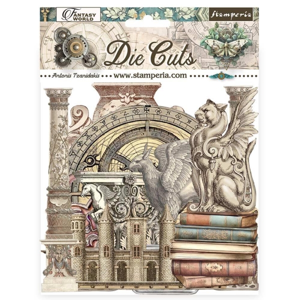 Stamperia Die-Cuts - Sir Vagabond In Fantasy World