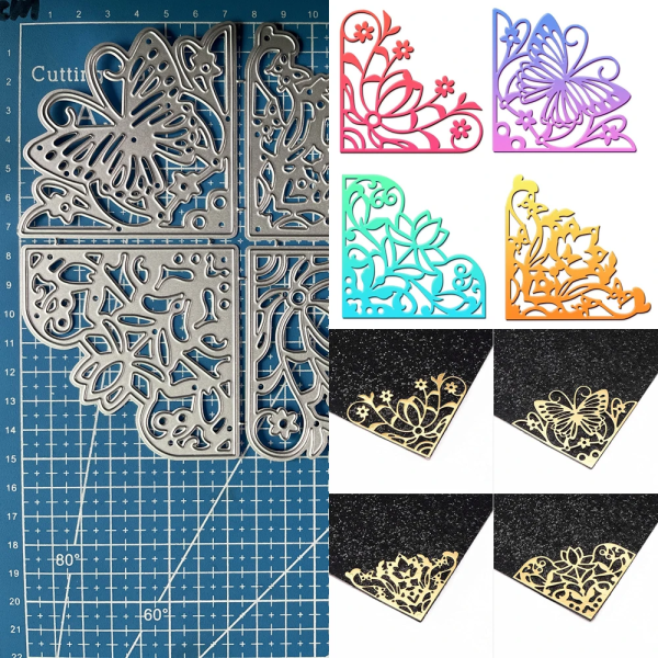 Steel Dies - Large Corners (Set of 4 dies)
