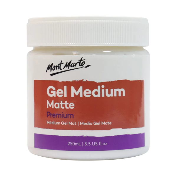 Mont Marte Gel Medium Matte 250ml