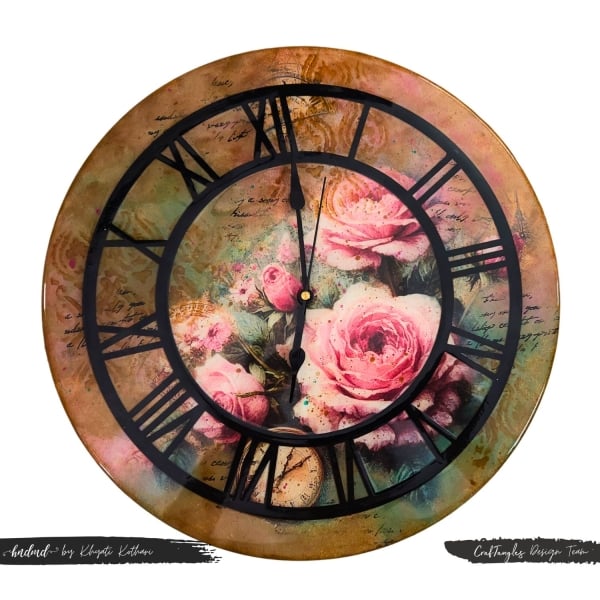 6 inch MDF Circle Clock Base - Image 2