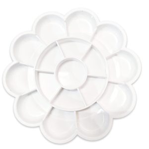 Colour Mixing Plate / Palette - Flower Big