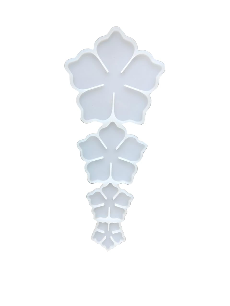 4 in 1 flower Resin Silicone Mould