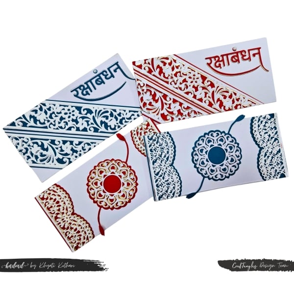 CrafTangles Envelope Blank Base - 300 gsm - Plain White (10 pcs) - Image 5