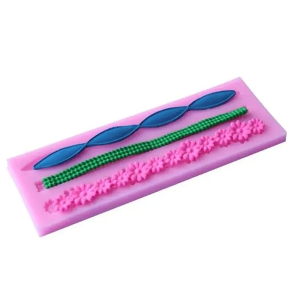 Silicone Mould - Simple Borders 1 - Image 3