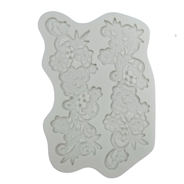Silicone Mould - Lace Design 1 - Image 2