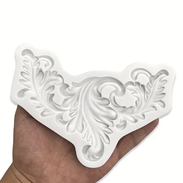Silicone Mould - Large Ornate Flourish - Image 2