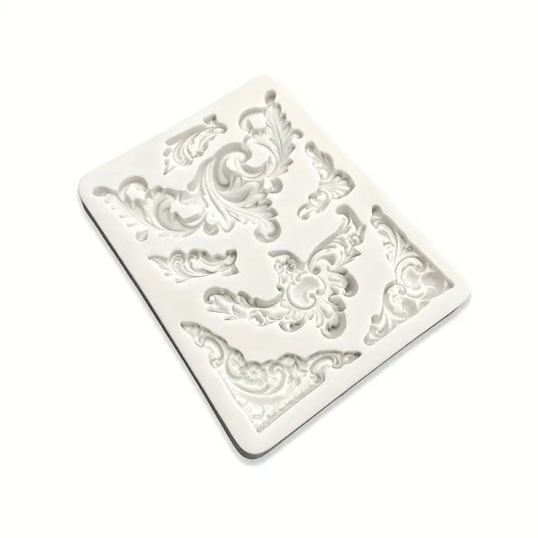 Silicone Mould - Vintage Flourishes 3 - Image 2